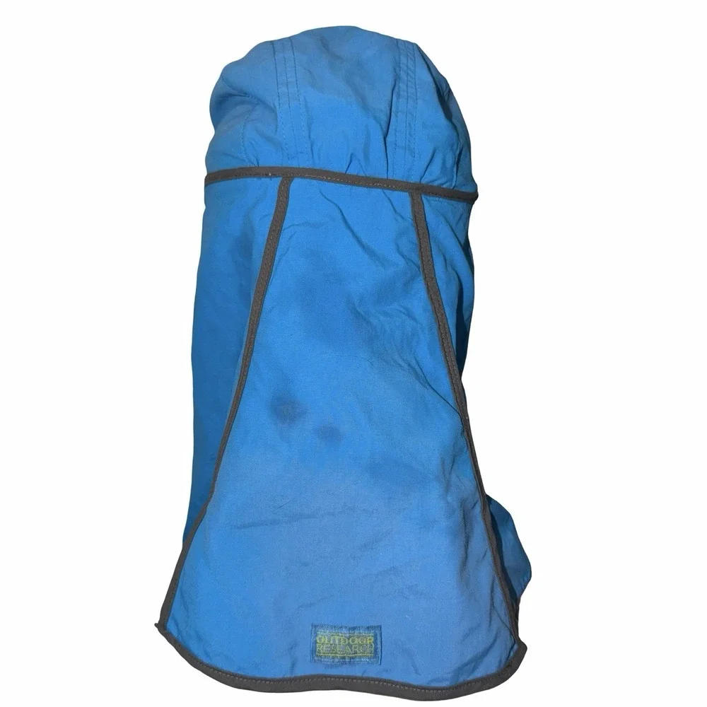 Outdoor‎ Research Sun Runner Cap in a bright blue color. 1-3yr Baby